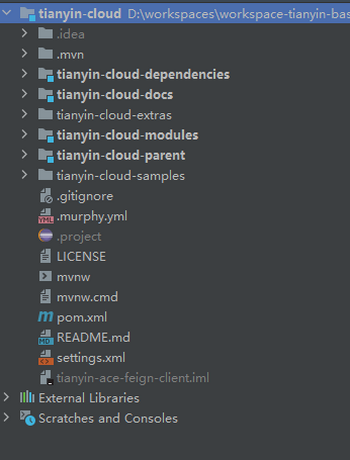《Tianyin Cloud 框架》-admin